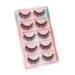 UAMOU Mink Eyelashes 10/50/100 Boxes Wispy 3D Mink Lashes Makeup Natural Long Volume False Eyelashes Bulk Faux Cils Custom Cheerfully (Color : 5 Pairs X19CS Size : 50 Boxes)