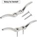 APACALI Metal Rope Cleats Boat Cleat Set - 2, 4, 6 Inch Sizes - Mounting Screws Included - Ideal for Boat Deck, Dock, or Home Decor - 8pcs - Buy Online on GoSupps.com