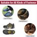 GT10 Light Ice Snow Grips Cleat Crampons - Large Size Slip-on Stretch Footwear for Over Shoe/Boot Traction - Buy Online on GoSupps.com