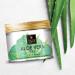 Good Vibes Aloe Vera Gel - 300 g - Hydrates Hair and Skin- Prevents Dark Spots Acne and Dandruff - Ideal for Oily Skin and Dry Brittle Hair - Buy Online on GoSupps.com