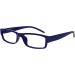 Blue Black Lightweight Comfortable Reading Glasses +2.50 Magnification | Unisex Readers - Buy Online on GoSupps.com