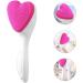 Angoily Love Cleansing Brush Face Scrub Manual Face Wash Brush Face Massaging Brush Skin Care Face Brush Heart Facial Cleaning Brush Manual Facial Washing Brush Handheld Scrubber - Buy Online on GoSupps.com