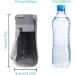 Portable Foldable Dog Water Bottle (430ml) - Gray - Ideal for Travel Hiking & Outdoor Pet Adventures - Buy Online on GoSupps.com