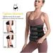HKDYWTNB Back Brace Lumbar Support Corset Tummy Control Cincher Belt Body Shaper Waist Trainer Workout Sweat Band Waist Belt Large Black - Buy Online on GoSupps.com