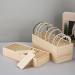 Lurrose Hair Tire Organizer | Standing Wooden Headband Rack & Box Divider | International Shipping Available - Buy Online on GoSupps.com