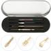 4pcs Stainless Steel Earwax Removal Tool Set - Safe Ear Cleaning Kit for Adults - Spiral Earpick Home Cleaners - Assorted Colors - 12X0.5cm - Buy Online on GoSupps.com