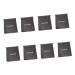 BIUDECO 8 Pcs Hair Dryer Storage Bag Travel Carry on Backpack Black Backpack Blow Dryer Travel Bag Canvas