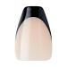 Buy KISS Salon Acrylic French Press-On Nails - Dark Black Coffin Shape with Glue & Accessories | 28 Nails - Buy Online on GoSupps.com