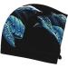 Ocean Turtle Hair Towel Wrap | Quick Drying Towel Turban with Button | Best Hair Drying Solution - Buy Online on GoSupps.com