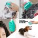 Shampoo Brush Set - Silicone Hairbrushes & Scalp Massager - Body Brush for Blood Circulation - Perfect Gift in Green - Buy Online on GoSupps.com