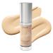 Mirabella Invincible Anti-Aging Full Coverage HD Liquid Foundation Light III - Moisture-Rich Formula Minimizes Acne Fine Lines & Wrinkles for Smoother & Brighter Skin - Paraben-Free & Cruelty-Free