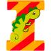 Wooden Letter I by Orange Tree Toys - Alphabet Animals Nursery Decor for Personalized Baby Name Wall Art and Toy Box - Buy Online on GoSupps.com