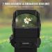 Kalkal Red Dot Sight 2 MOA Reflex Scope for 21mm Picatinny Rail | 12 Brightness Settings | Waterproof | Shake Awake | Red Dot Optics - Buy Online on GoSupps.com