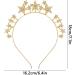 Star Headbands for Women Girls Bling Shining Reinstone Christmas Headband Star Headband Crown Star Rhinestone Hair Hoop Wedding Hair Accessories for New Year Party Festival Prop Y4XXFG (Gold) - Buy Online on GoSupps.com