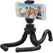 Patekfly 12 Inch Flexible Camera/Phone Tripod with Cell Phone Holder - Compatible with Canon/Nikon/Sony DSLR Cameras, Action Cams, iPhones, and Android Phones - Buy Online on GoSupps.com