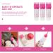SOLUSTRE 3 pi ces Flacon Applicateur Peigne Racines pour Coloration Cheveux Rose avec chelle Gradu e Bouteille Presse Facile pour Soins Cheveux Secs Ab m s et Teinture Maison - Buy Online on GoSupps.com