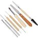 Blisstime 30-Piece Clay Sculpting Tools Set with Wooden Handles - Pottery Carving Kit - Buy Online on GoSupps.com