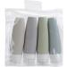 ZJchao 4 Pack Travel Bottles - Silicone Refill Containers for Shampoo Body Wash & Water (90ml) - Perfect for International Shipping - Buy Online on GoSupps.com