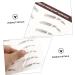 FOMIYES 12 pcs Like Long False D Hair Fake Natural Makeup Sticker Tool Eyebrows Eyebrow Lasting Stickers - Buy Online on GoSupps.com