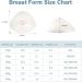 Onefeng Mastectomy Breast Prosthesis for Women - Triangle Silicone Breast Form (300g Cup A/B/C) | Comfortable & Transparent Fake Breasts for Post-Surgery Support - Buy Online on GoSupps.com