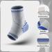 Milaiun XL Ankle Bandage | Velcro Foot Support for Sports & Arthritis | Unisex Blue - Pain Relief & Protection - Buy Online on GoSupps.com