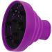 Nxbuynef Blow Dryer Attachment | Silicone Foldable Blow Dryer Nozzle Heat Resistant Soft Blow Dryer Accessory Multifunctional Hair Styling Supplies for Girls Purple - Buy Online on GoSupps.com