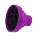 Hair Dryer Vent Cover | Blow Dryer Attachment Hood | Heat Resistant Hair Dryer Hood | Heat Resistant Silicone Hair Dryer Vent Hood Foldable Multifunctional Hair Dryer Accessories Purple