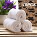 Cotton Washcloths 10 Pcs - Ultra Soft Face Towels (9.8 x 9.8Inch) - Perfect for Sensitive Skin - Wash Cloths & Gloves - Buy Online on GoSupps.com