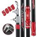 Buy ZwWF 2.4-4.5m Carbon Fishing Rod 50kg Capacity High-Quality Telescopic Fishing Equipment (4.5m Only Rod Off-White) - International Shipping Available - Buy Online on GoSupps.com