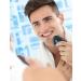 CITHOT Electric Razor Men 3D Rechargeable Rotary Beard Shaver Trimmer with Pop-up Trimmer LCD Display Travel Lock and Washing Reminder Wet Dry IPX7 Waterproof Battery Razor Blue - Buy Online on GoSupps.com