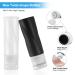 MauJip 14 Pack Silicone Travel Bottles Set - Leak Proof & TSA Approved Toiletry Containers for Shampoo, Conditioner, Lotion & Body Wash (3.04 oz) - Black - Buy Online on GoSupps.com