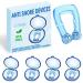 Lyplus Anti Snoring Nose Clips Magnetic Anti Snoring Device - 4 Pack 2022 New Version (Blue)