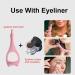 Silicone Makeup Stencil Multifunctional Mascara Applicator Tool | Mascara Applicator Tool for Beginners Stencil Pads for Winged Eyeliner Lashes Lip Liner Beauty Ruler Money money Pink - Buy Online on GoSupps.com