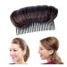 Bump IT UP Volume hair base hair comb clip hair clip hair styling insert braid tool fluffy increased hair pad volume maker hair insert hair accessories (light brown)