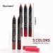 Boobeen Matte Lipstick Pencil - Full Coverage Velvet Lip Crayon Stick with High Pigment & Waterproof Formula for Women - Buy Online on GoSupps.com