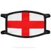YNR Face Mask Washable Breathable Reusable Adult Mouth Protection Cover Shield Design Country England