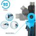 MINOVA Rotatable Hot Knife Foam Cutter Styrofoam Cutting Tool Kit Air Cooled 200W AC Hot Knife Cutter Foam Cutting Tool Kit (MX E) - Buy Online on GoSupps.com