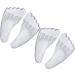 FOMIYES Five Toe Sticky Foot Inserts - 4 Pairs Gel Heel Pads for Women | Comfort Insoles for Plantar Shoes - Enhance Shoe Fit & Support - Buy Online on GoSupps.com
