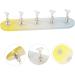 minkissy 5 Sets Nail Practice Holder Nail Display for Nail Painting Decorative Nail Racks Training Nail Display Beauty Nail Stands Nail Practice Stand Gold and Silver Plastic Storage Box - Buy Online on GoSupps.com