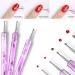 Dual-Ended Dotting Painting Pen for Nail Art DIY - Marbleizing Tool Set for Manicure - Buy Online on GoSupps.com