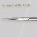 Buy MJW Professional Stainless Steel Iris Scissors - Precision Beard Ear & Nose Hair Cutting Tool - Buy Online on GoSupps.com