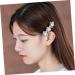 Beaupretty 1pc Clip Hair Accessories Metal Hair Clips for Women Faux Pearl Hair Clip Trendy Hair Clips Flower Hairpin Decorative Hair Clips Pearl Tiara Issue Card Miss Alloy Etc. Temperament - Buy Online on GoSupps.com