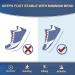 Carbon Fiber Insoles for Pain Relief | Rigid Orthotic Inserts for Turf Toe & Arthritis | Size 8W & 7M - Shop Internationally - Buy Online on GoSupps.com