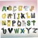 Operitacx Letters Patches 52 Pcs Embroidery Patches Embroidery Letter Patches Cloth Decals Cloth Stickers Cartoon Accessories - Buy Online on GoSupps.com