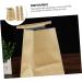 Healvian Kraft Paper Bags 75 Pcs Vomit Bag Travel Light Brown Kraft Paper Mini Trash Bags - Buy Online on GoSupps.com
