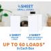 Buy SeaEra Travel Laundry Detergent Sheets - Eco-Friendly Plastic-Free Unscented 60 Loads Convenient & Effective Laundry Strips for International Shipping - Buy Online on GoSupps.com