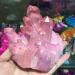 Crystal Rough 260-320g Rare Beautiful Rose Flame Aura Quartz Crystal Cluster Specimen Decoration - Buy Online on GoSupps.com