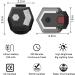 Antfire Bike Tail Light with Turn Signals | USB Rechargeable & Waterproof Rear Light with 120 DB Horn | for Road Bicycle, Electric Bike, Scooter - Buy Online on GoSupps.com