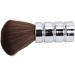 Qukaim Hair Cutting Neck Duster Brush Barber Neck Duster Brush Professional Neck Cleaning Brush Soft Gentle Electroplated Silver - Buy Online on GoSupps.com