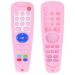 High Simulation Silicone Remote Control Baby Teether Toy in Pink - Bright Colors, Improves Coordination and Reduces Discomfort - Buy Online on GoSupps.com